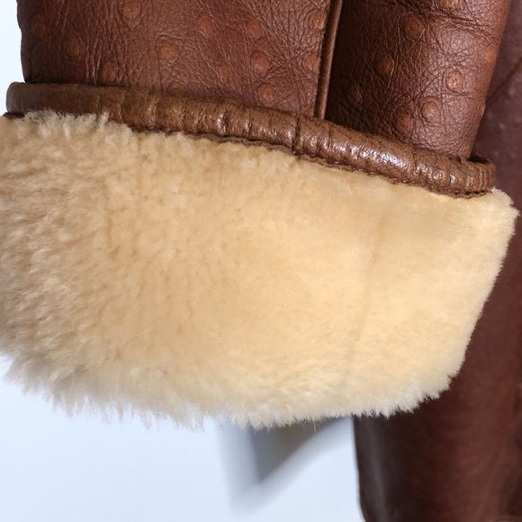 Marcos genuine lamb shearling coat - Picture 8 of 15